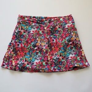 Dona Jo tennis pickleball skirt size small floral cherry